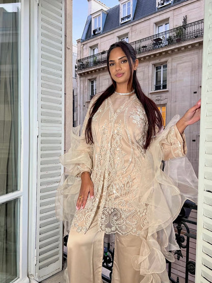 JINA Beige (5pc) Includes 2 Trousers