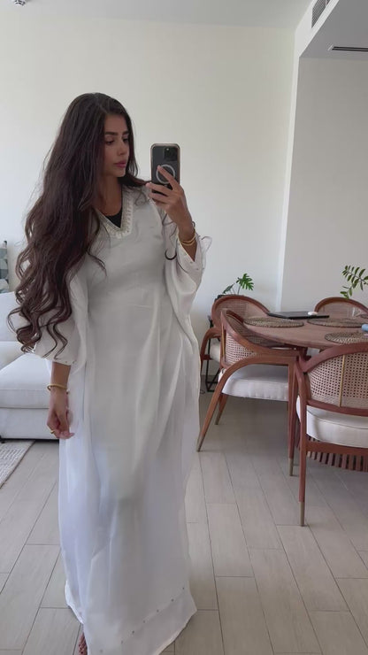 NINA White Kaftan